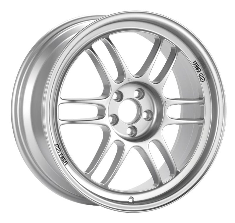 Enkei RPF1 17×8 5×114.3 35mm Offset 73mm Bore Silver Wheel Evo 8/9