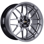 BBS RG-R 19×9.5 5×114.3 ET22 Diamond Black Wheel -82mm PFS/Clip Required