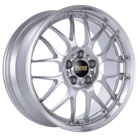 BBS RS-GT Diamond Silver Center / Diamond Cut Lip Wheel (19×8.5 5×112 +32)