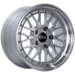 BBS LM 17×9 5×130 ET17 CB71.6 Diamond Silver Center Diamond Cut Lip Wheel