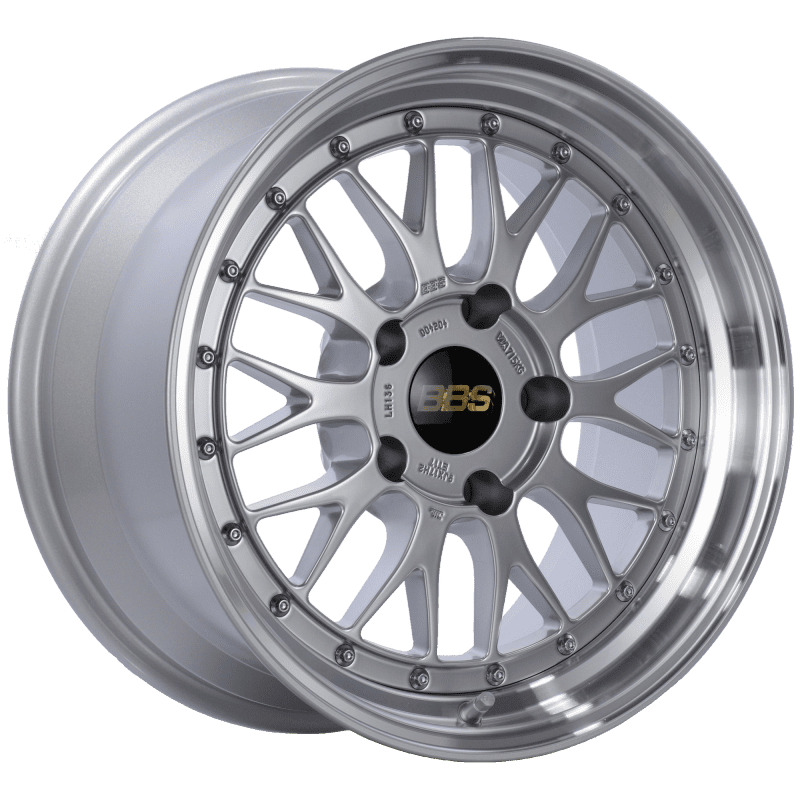 BBS LM 17×9 5×130 ET17 CB71.6 Diamond Silver Center Diamond Cut Lip Wheel