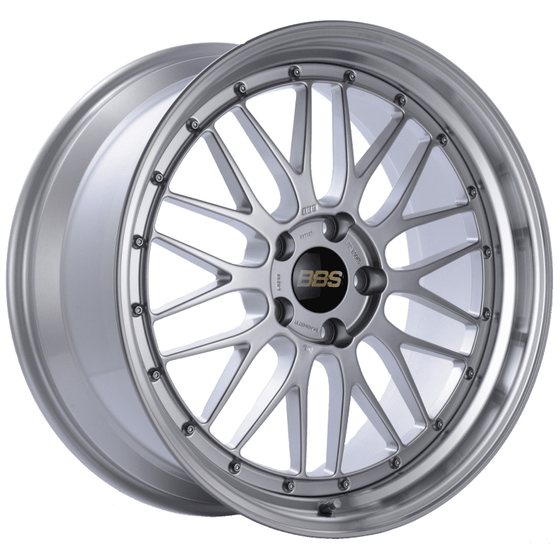 BBS LM Diamond Silver Center / Diamond Cut Lip Wheel (20x9.5 5x120 +37)