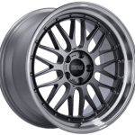 BBS LM Diamond Black Center / Diamond Cut Lip Wheel (19x9.5 5x120 +35)