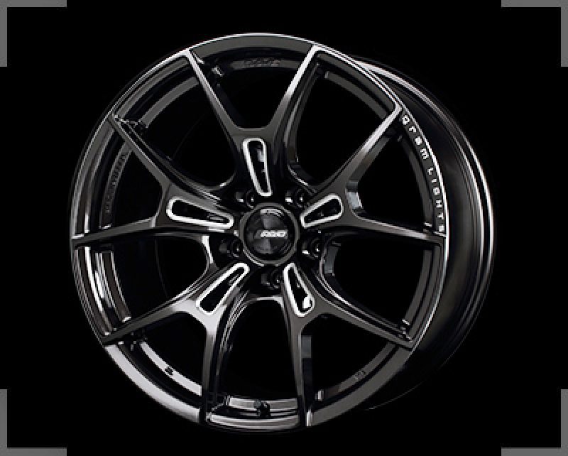 Gram Lights 57FXZ 20×9.5 +35 5-120 Super Dark Gunmetal & Machining Rim Edge DC