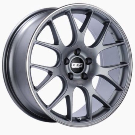 BBS CH-R Satin Titanium Polished Rim Protector Wheel (20×10.5 5×120 +24)