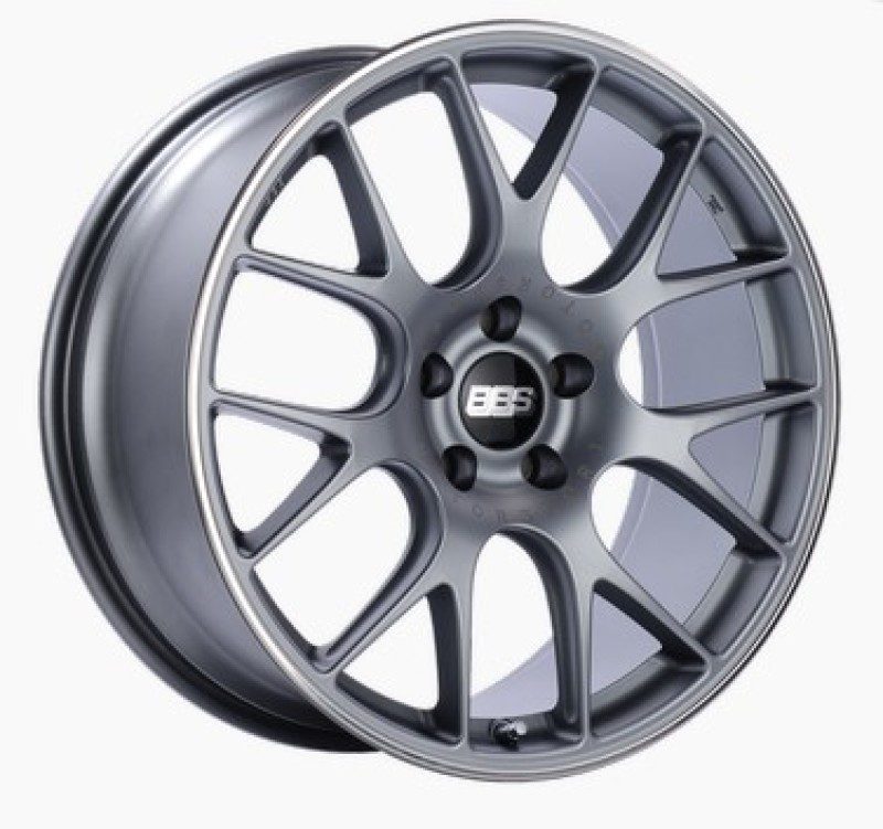 BBS CH-R Satin Titanium Polished Rim Protector Wheel (20x10.5 5x120 +35)