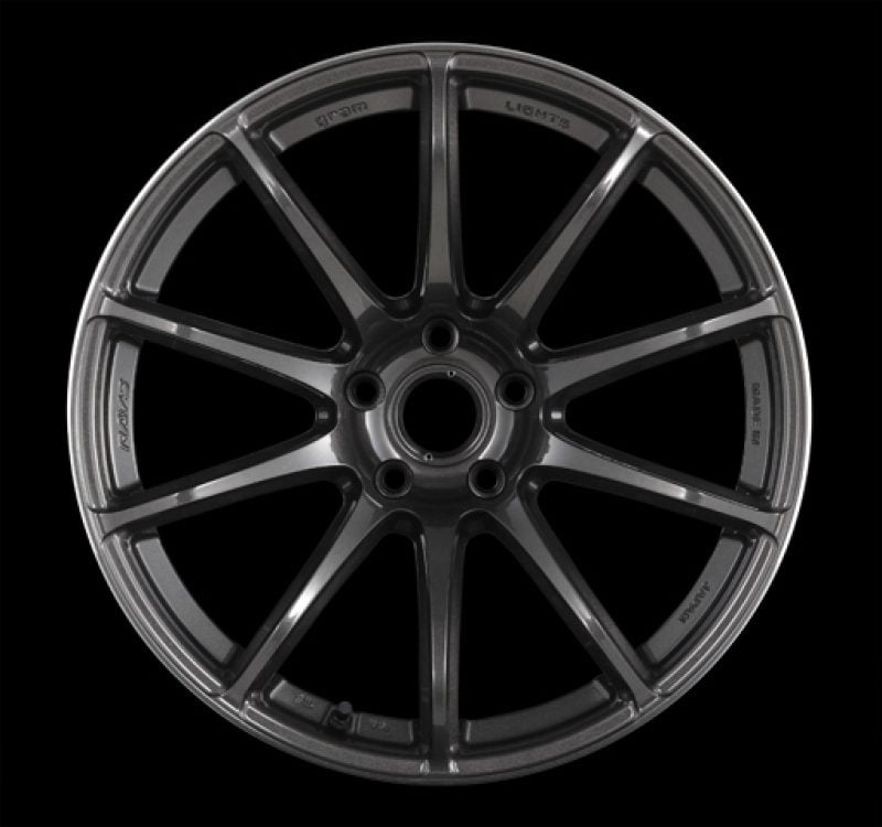 Gram Lights 57TRANSCEND 18X10.0 +30 5-114.3 SUPER DARK GUNMETAL