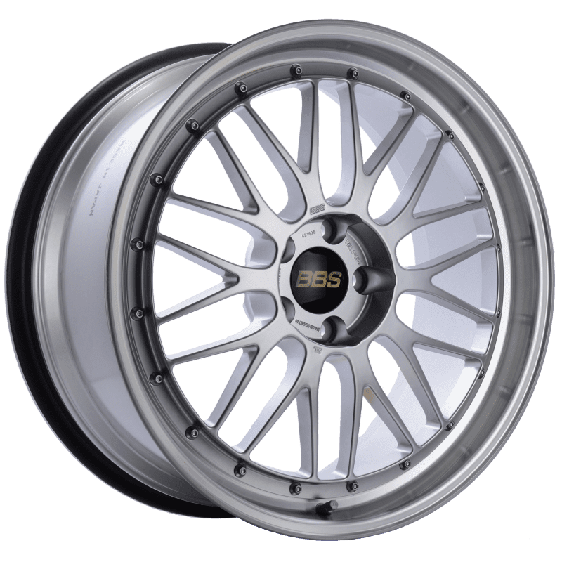 BBS LM Diamond Silver Center / Diamond Cut Lip Wheel (20x9.5 5x114.3 +40)