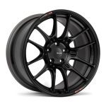 Enkei GTC02 18×9 5×112 25mm Offset 66.5mm Bore Matte Black Wheel