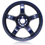 Gram Lights 57CR 18X8.5 +37 5-108 Eternal Blue Pearl