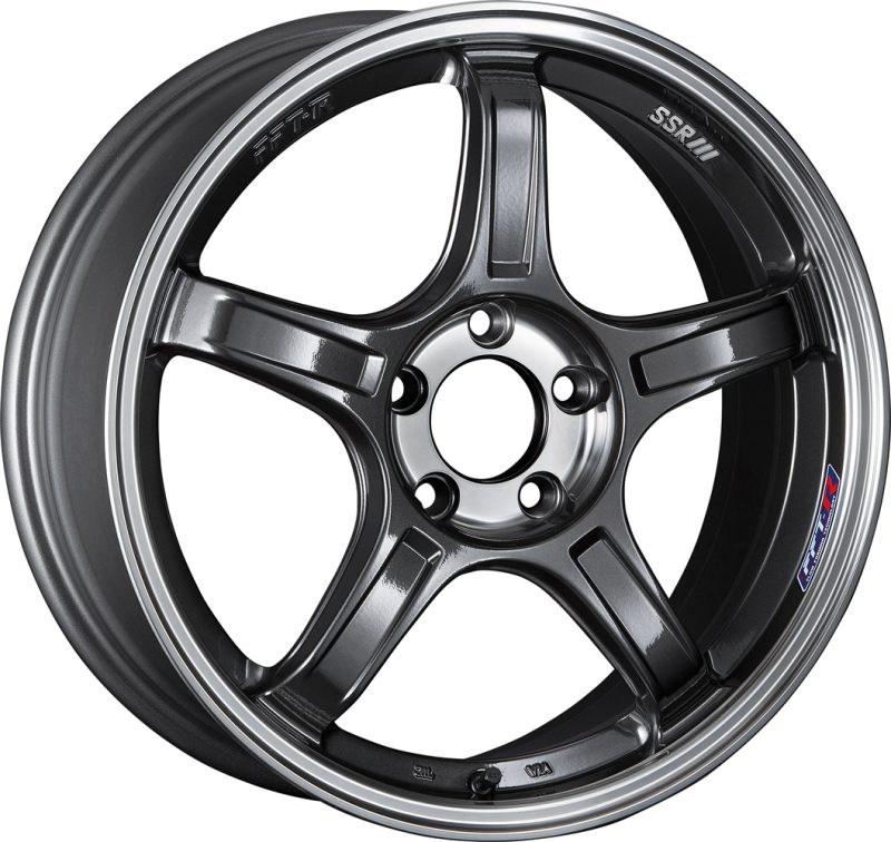 SSR GTX03 18×7.5 5×114.3 53mm Offset Black Graphite Wheel