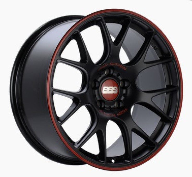 BBS CH-R Nurburgring Edition Black/Red Wheel (19x8.5 5x120 +32)