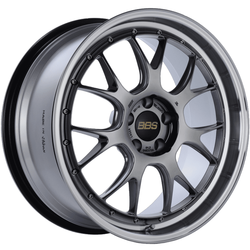 BBS LM-R 20×9.5 5×114.3 ET40 CB66 Diamond Black Center Diamond Cut Lip Wheel