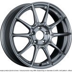 SSR GTX01 17×9 5×100 38mm Offset Dark Silver Wheel