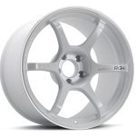 ADVAN RACING RG-4 WHITE METALLIC & RING WHEEL