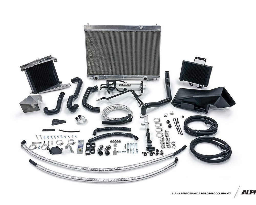 AMS Performance Race Cooling Kit for R35 Nissan GT-R