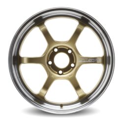 Advan R6 18x8.5 +50 5-114.3 Machining & Racing Hyper Black Wheel