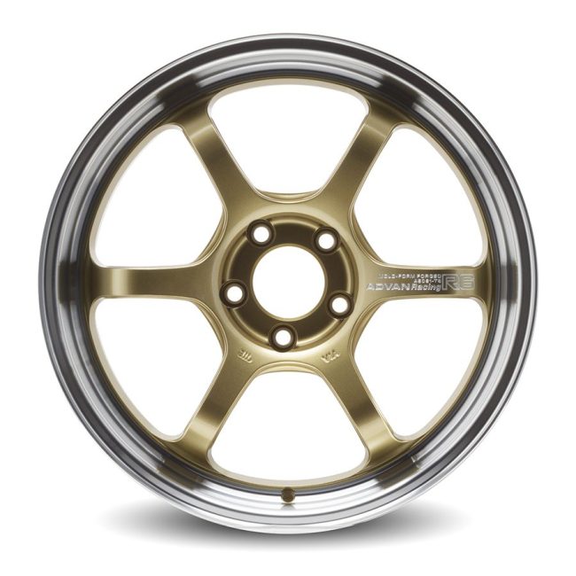 Advan R6 18x8.5 +37 5-114.3 Racing Copper Bronze Wheel main image 0