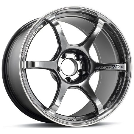 Advan Racing RG-4 Hyper Black & Ring Wheel (18×8.5 5-112 +45)