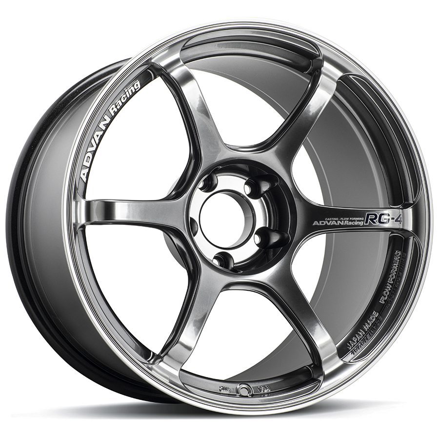 Advan Racing RG-4 Hyper Black & Ring Wheel (18x9 5-114.3 +25)