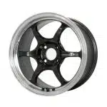 Advan Racing RG-D2 Machining & Black Gun Metallic Wheel (17x8 5-114.3 +44)