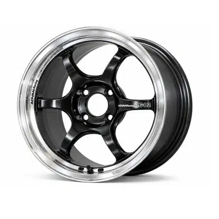 Advan Racing RG-D2 Machining & Black Gun Metallic Wheel (17×8 5-114.3 +54)