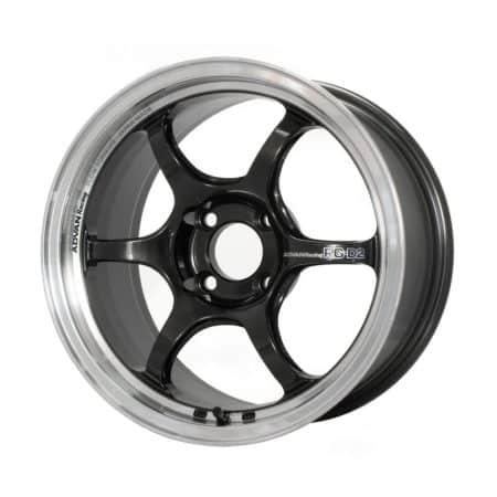 Advan Racing RG-D2 Machining & Black Gun Metallic Wheel (18×8.5 5-114.3 +50)