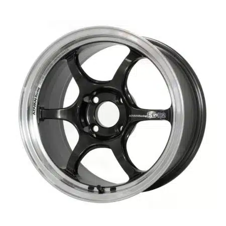 Advan Racing RG-D2 Machining & Black Gun Metallic Wheel (18×7.5 5-100 +50)