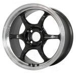 Advan Racing RG-D2 Machining & Black Gunmetallic Wheel (18x9 5-114.3 +43)