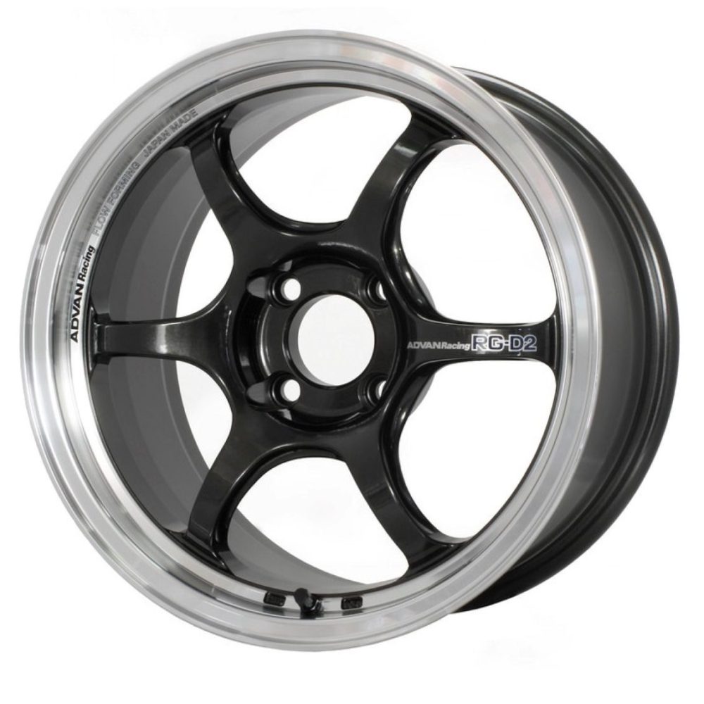 Advan Racing RG-D2 Machining & Black Gunmetallic Wheel (18x8.5 5-114.3 +45)