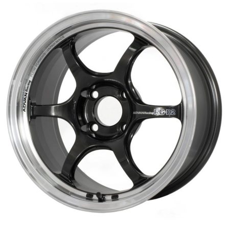 Advan Racing RG-D2 Machining & Black Gunmetallic Wheel (18×8.5 5-114.3 +45)