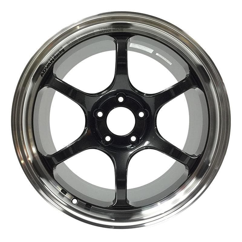 Advan RG-D2 18x9.5 +35 5-120 Machining & Racing Hyper Black Wheel
