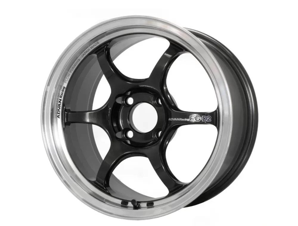 Advan Racing RG-D2 Machining & Black Gunmetallic Wheel