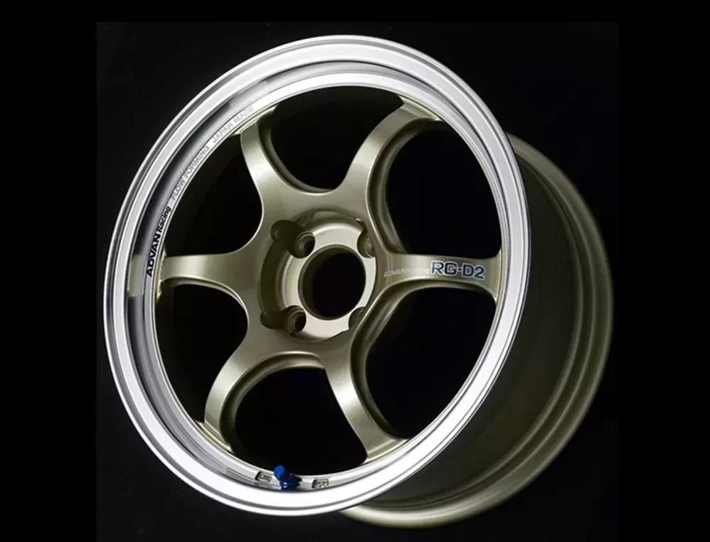 Advan Racing RG-D2 Machining & Champagne Gold Wheel