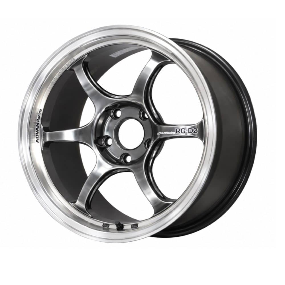 Advan Racing RG-D2 Machining & Racing Hyper Black Wheel (17x8.5 5-114.3 +50)