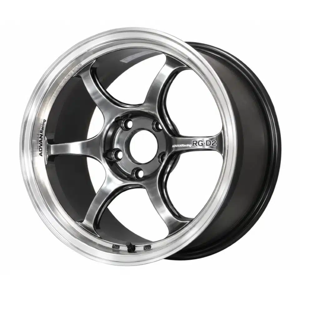 Advan Racing RG-D2 Machining & Racing Hyper Black Wheel (18x9.5 5-120 +35)