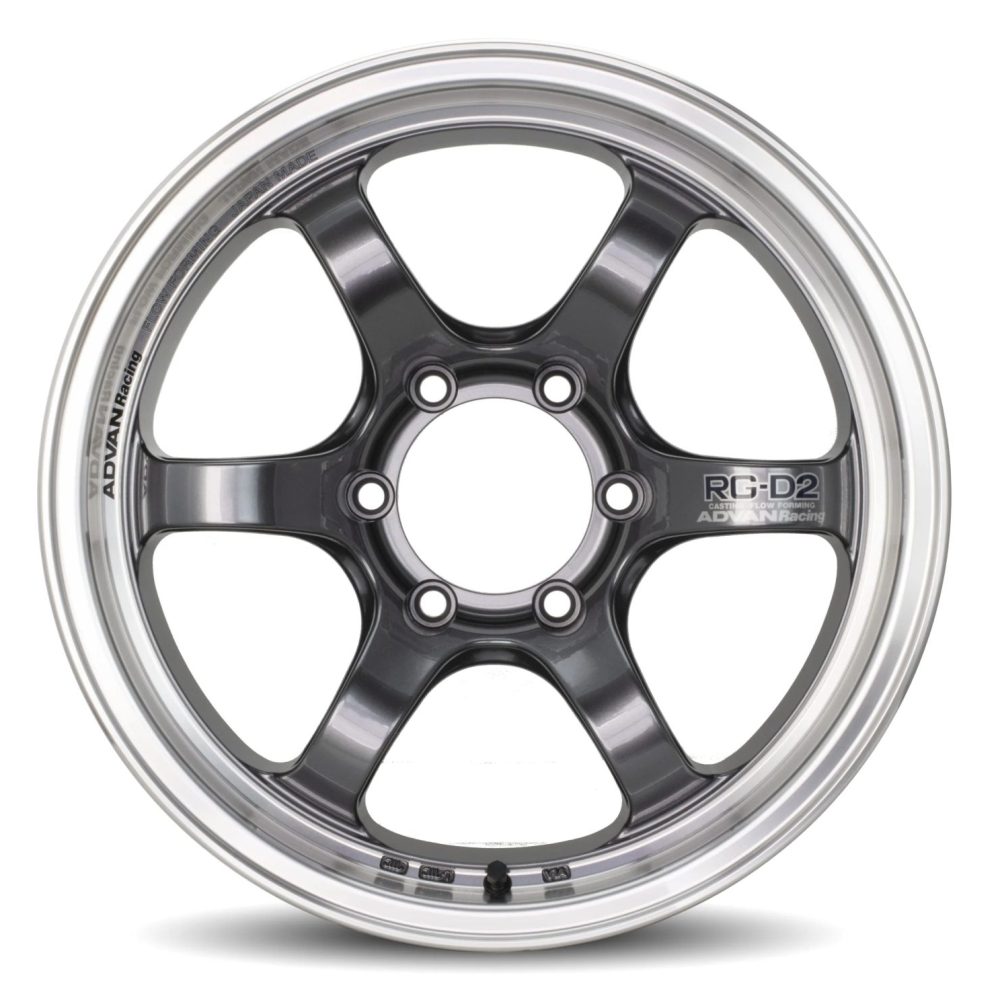 Advan Racing RG-D2 Machining & Racing Hyper Black Wheel (18x11 5
