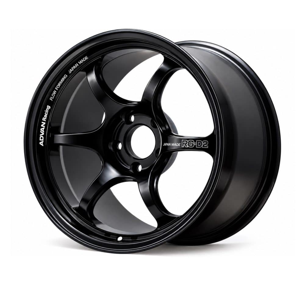 Advan Racing RG-D2 Semi Gloss Black Wheel (18x8 5-100 +47)