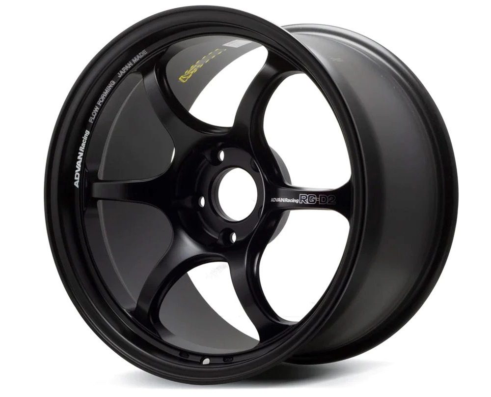 Advan Racing RG-D2 Semi Gloss Black Wheel (15x5 4-100 +45)