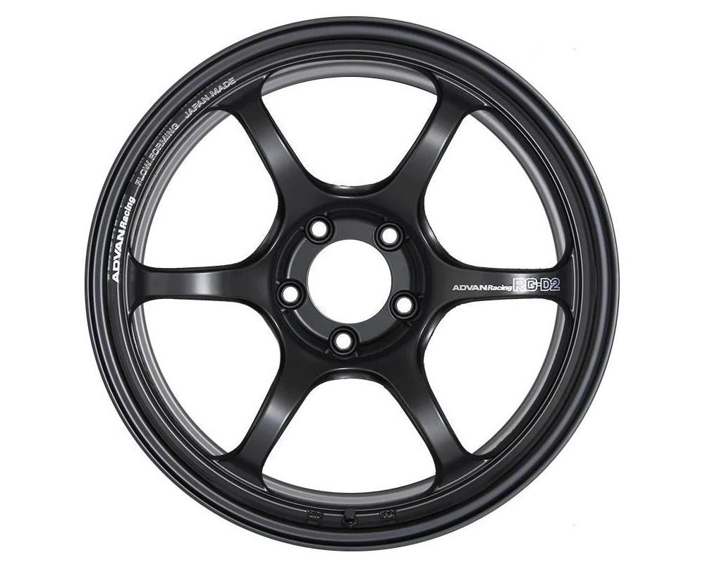 Advan Racing RG-D2 Semi Gloss Black Wheel (18x9 5-120 +51