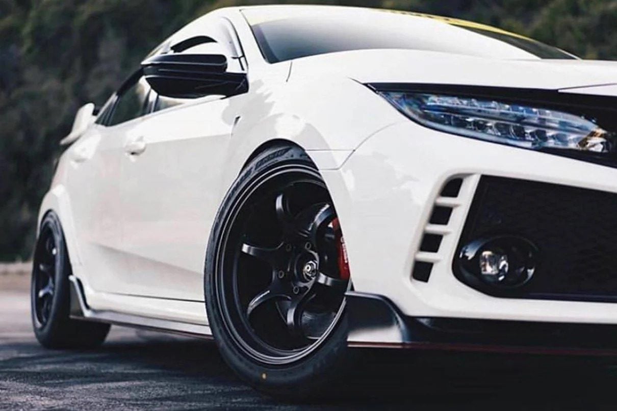 Advan RG-D2 15x5 +42 4-100 Machining & Racing Hyper Black Wheel