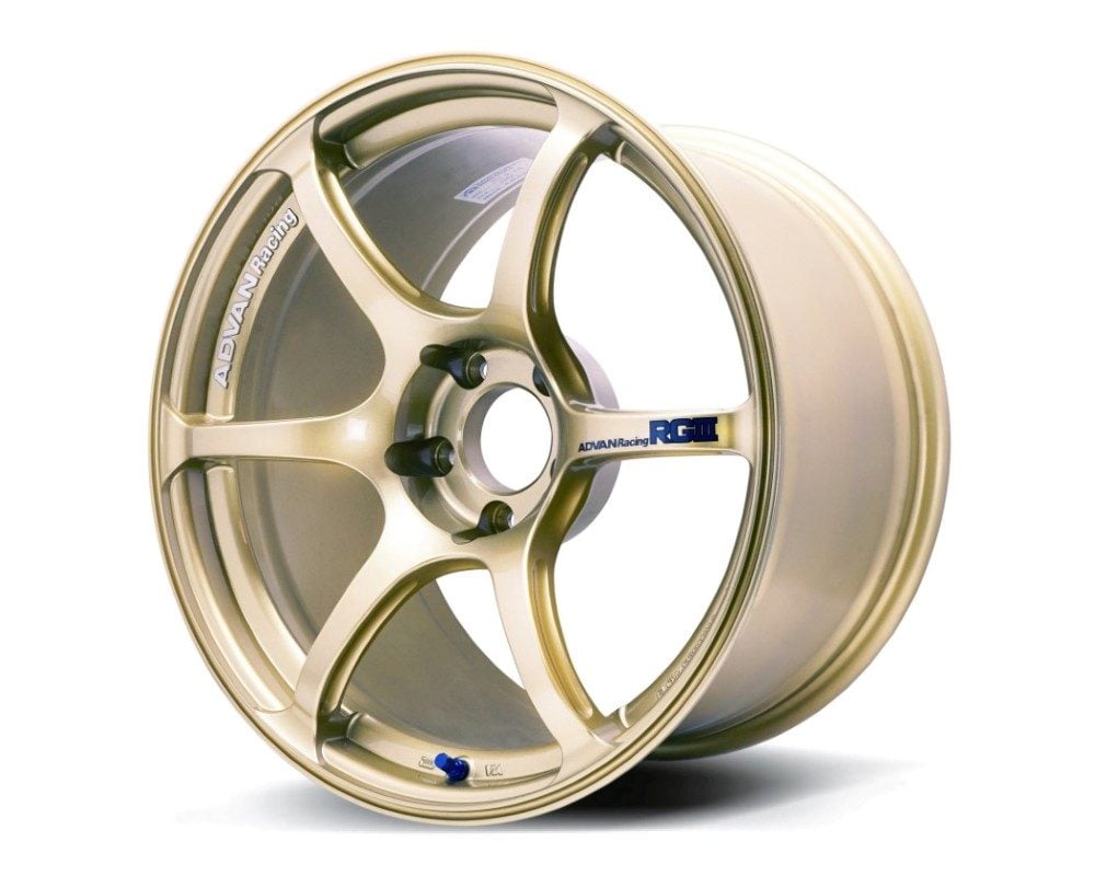 Advan Racing RGIII Gold Metallic Wheel (18x9.0 5-114.3 +25)
