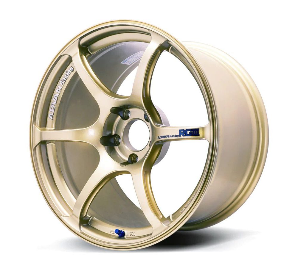 Advan Racing RGIII Gold Metallic Wheel (18x10.5 5-114.3 +25)