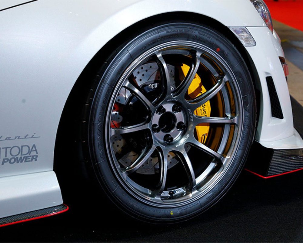 Advan Racing RZII Hyper Black Wheel (17x9 5-114.3 +35