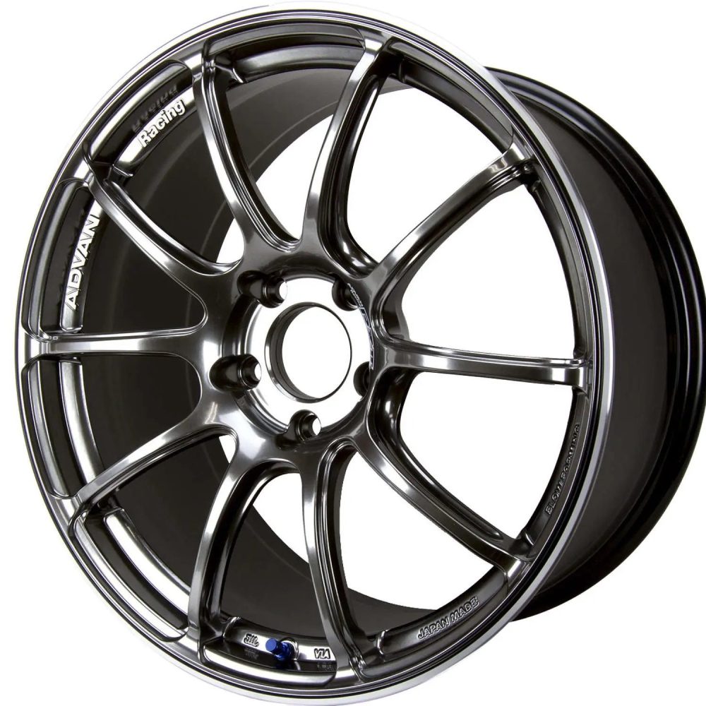 Advan Racing RZII Hyper Black Wheel (18x8.5 5-112 +45)