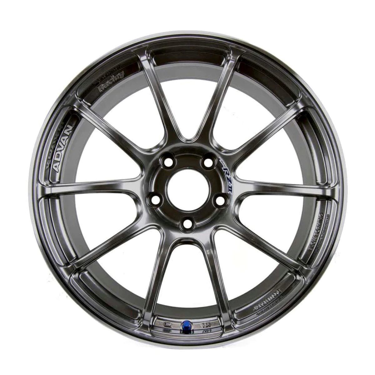 Advan Racing RZII Hyper Black Wheel (17x9 5-114.3 +35