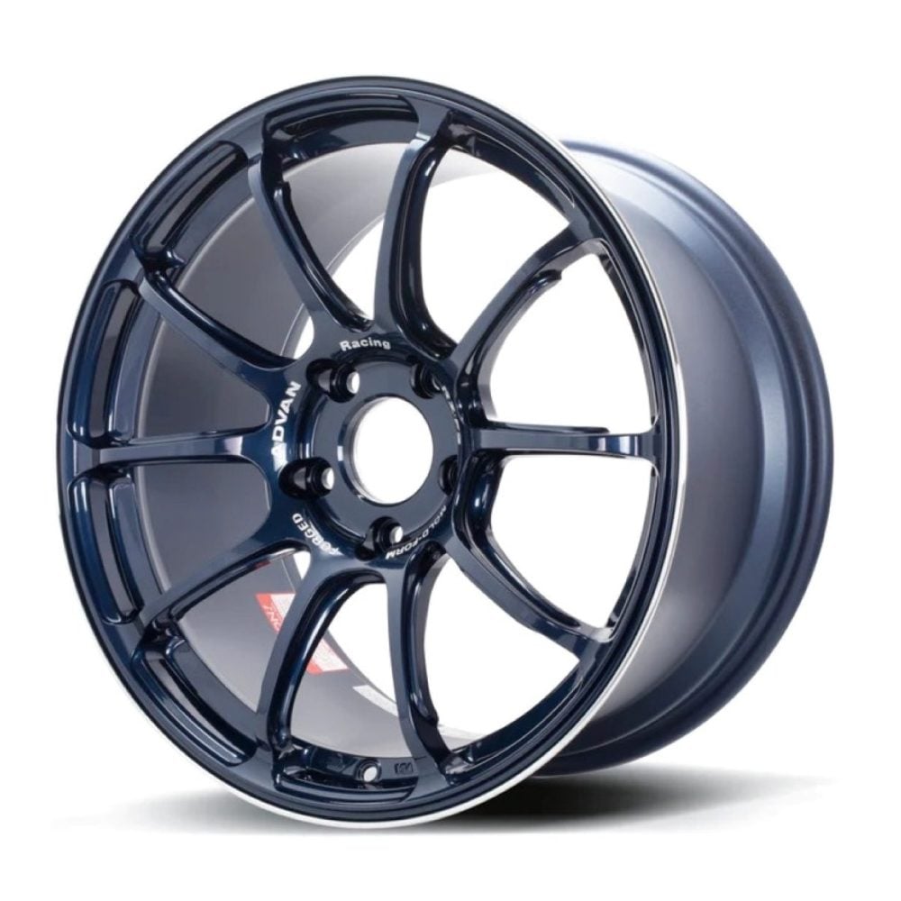 Advan Racing RZII Indigo Blue Wheel (18x9 5-114.3 +35)