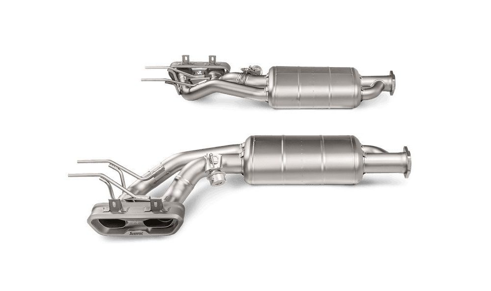 Akrapovič Titanium Evolution Line Exhaust System w/ Titanium Tips for W463 Mercedes-AMG G63