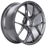 BBS FI-R Center Lock Gloss Platinum Wheel (20x9 +52) for Porsche