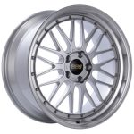 BBS LM DIAMOND SILVER CENTER DIAMOND CUT LIP WHEEL (19×8.5 5×112 +32)